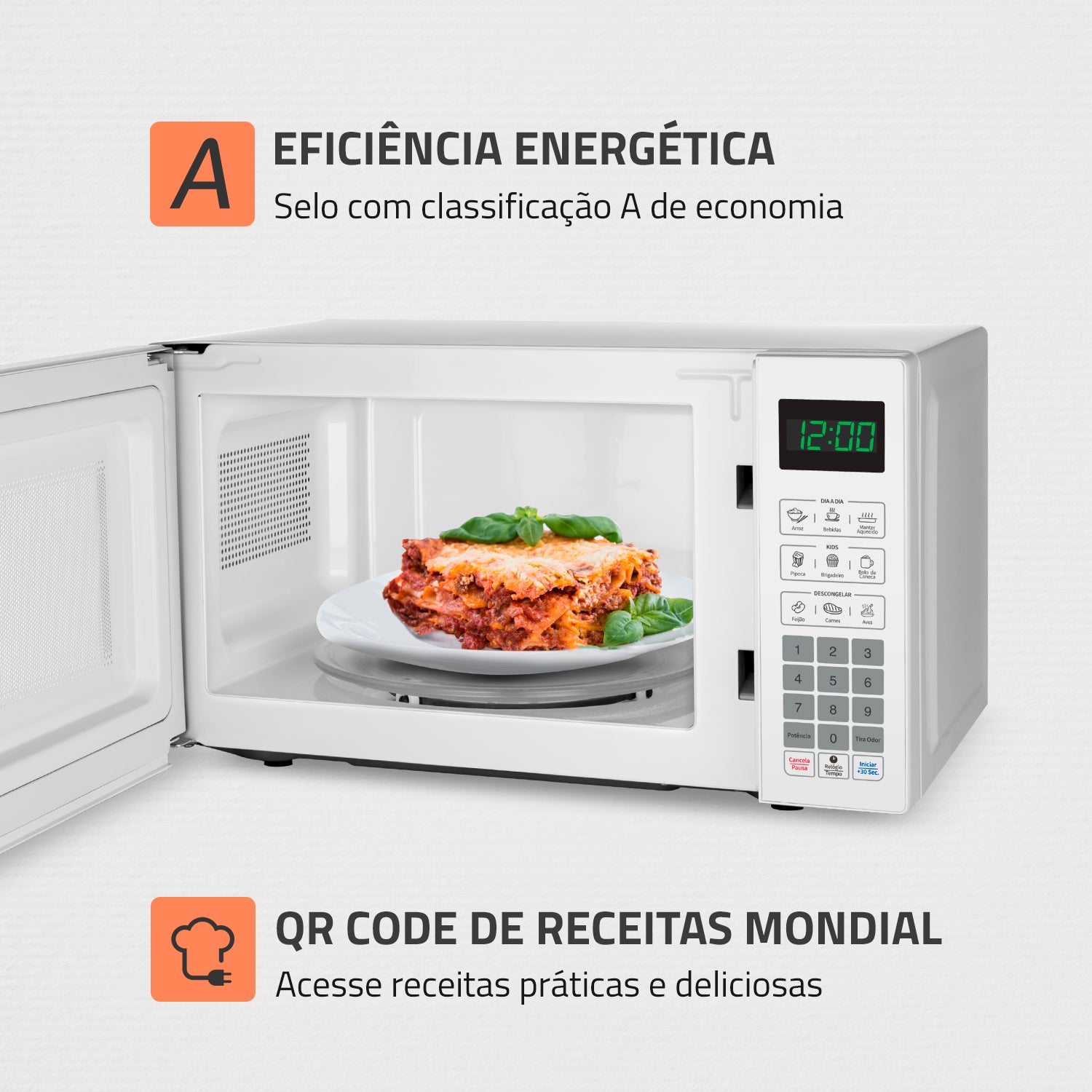 Microondas Mondial Mo 01 21 W 1200w 21 Litros 127v White 110v Microondas Mondial Mo 01 21 W 1200w 21 Litros 127v White 110v
